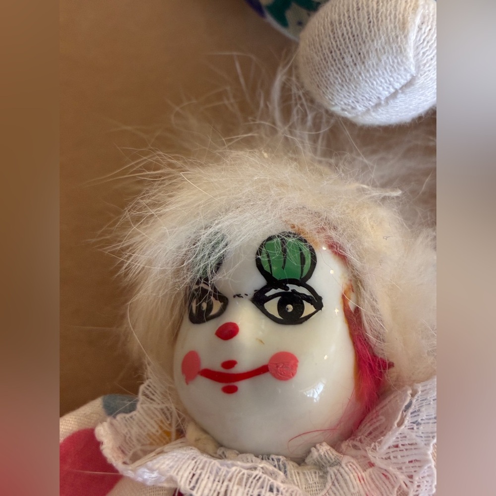 Porcelain Clown Dolls Set - Picture 4 of 7